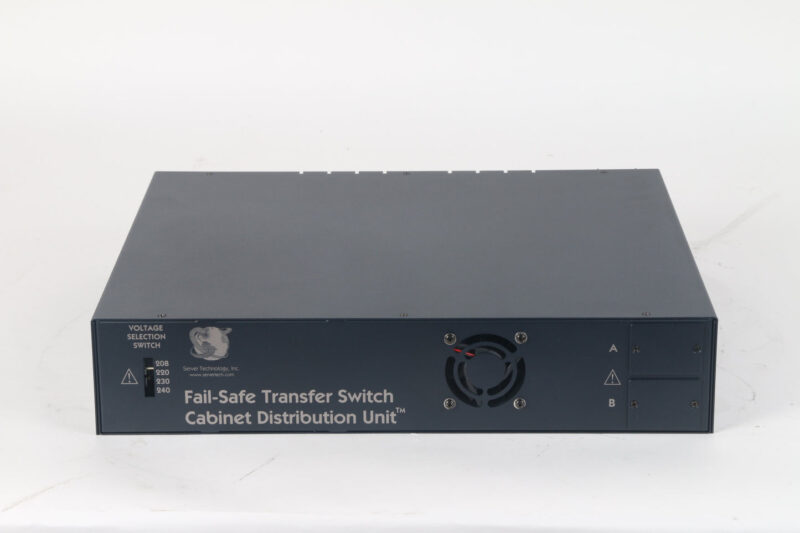 FAIL SAFE TRANSFER SWITCH CABINET DISTRIBUTION UNIT