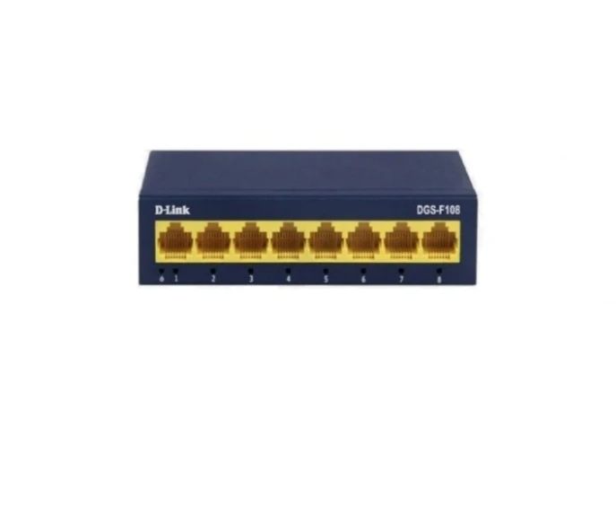 D-LINK 8-PORT SWITCH DGS-F108