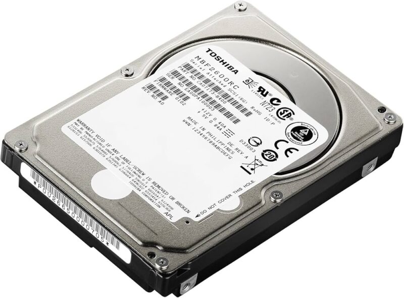 TOSHIBA 600GB SAS 6GBPS 10K