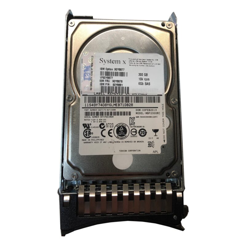 IBM 300GB 10K RPM SAS 6Gbps