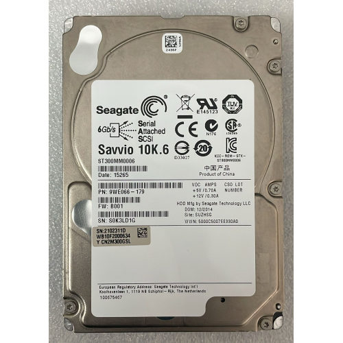SEAGATE 300GB SAS 6Gbps