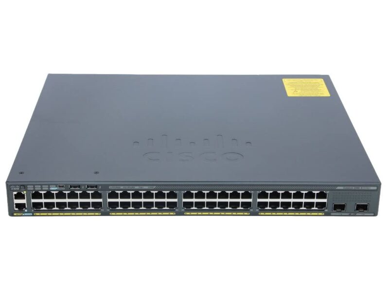 CISCO SWITCH 2960X POE 48 PORTS