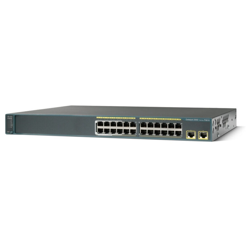 CISCO SWITCH 2960 PLUS 24 PORT 8PORT POE