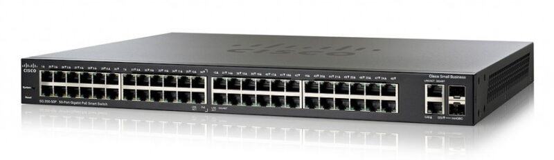 CISCO SG200 48PORTS 24PoE 24GIGABIT
